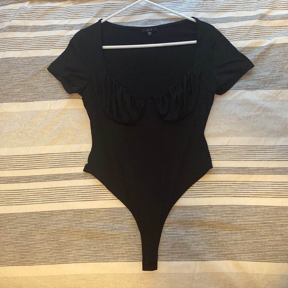 Black, large bodysuit